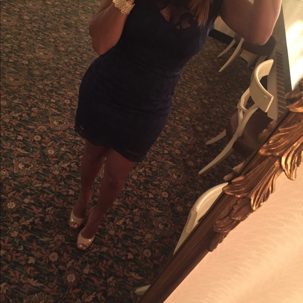 Sans Souci Navy blue dress